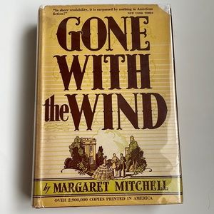 GONE WITH THE WIND BOOK BY MARGARET MITCHELL 1942!